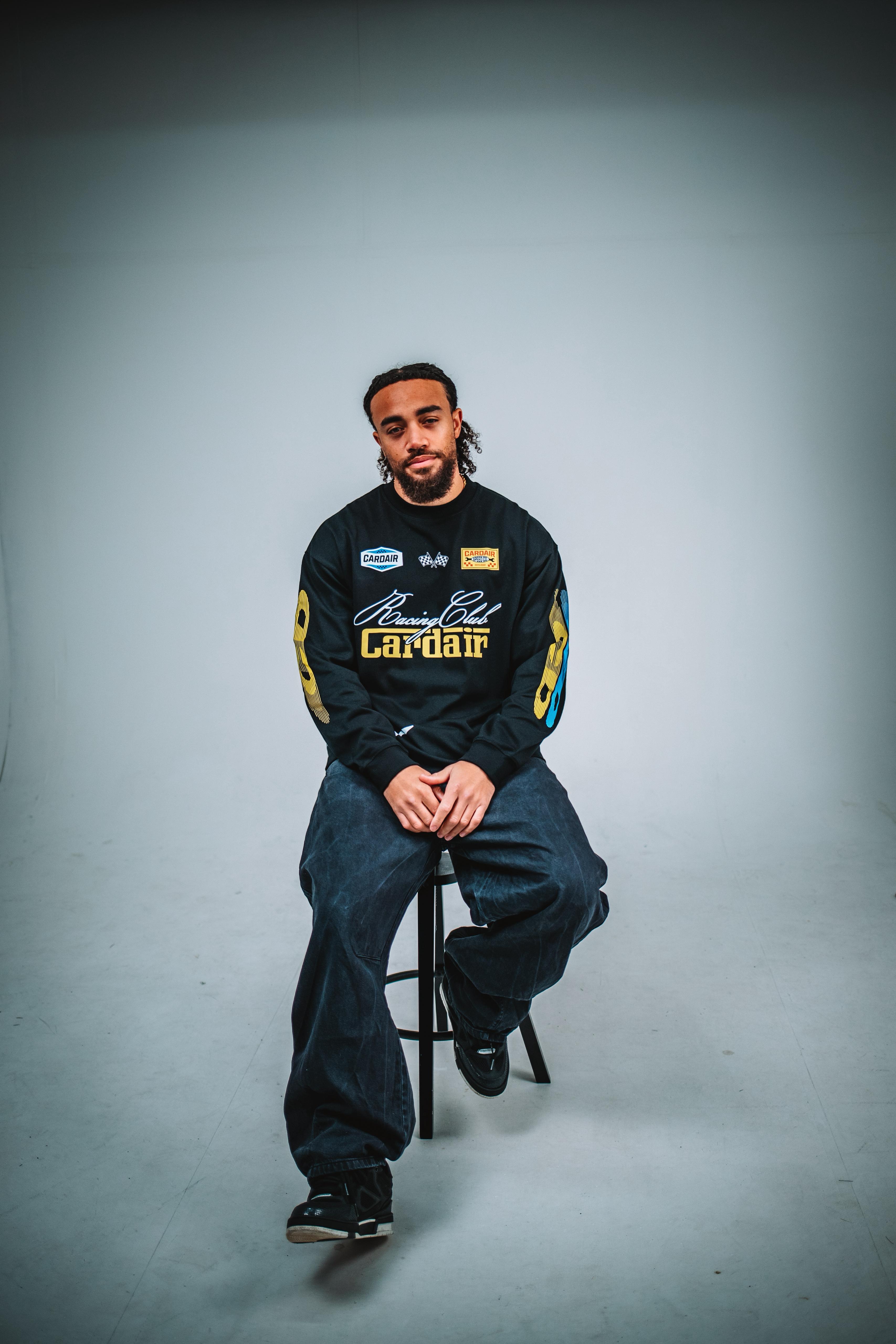 Cardair Racing Club L/S Black T-Shirt